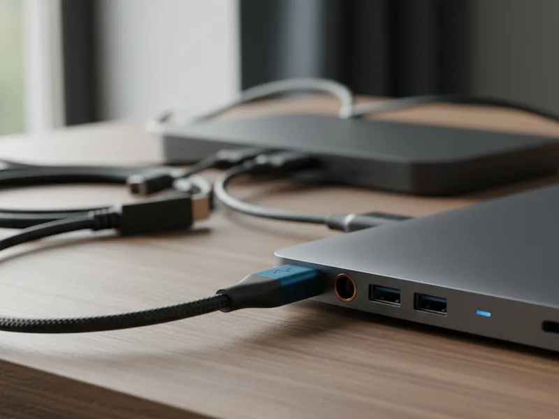 Niet elke USB-C-poort ondersteunt een dock