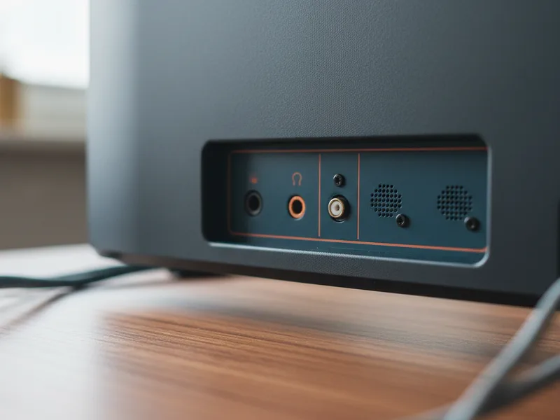 Stap 2: controleer of je monitor wel speakers heeft