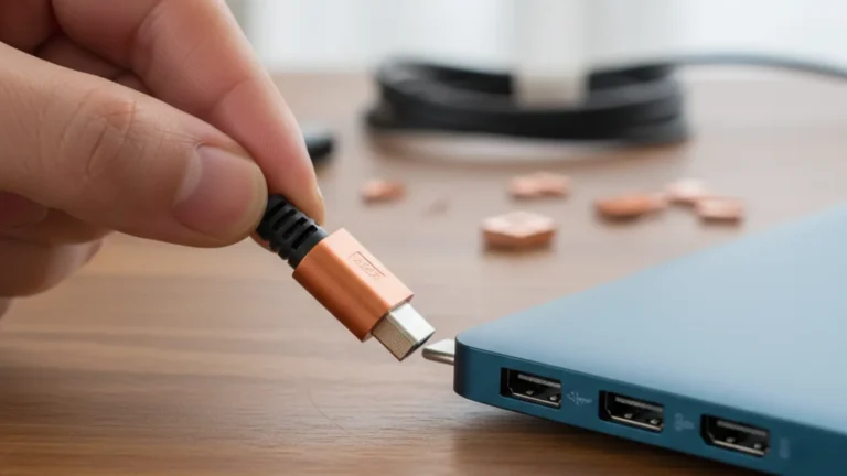 De kabel past wel maar hij werkt niet