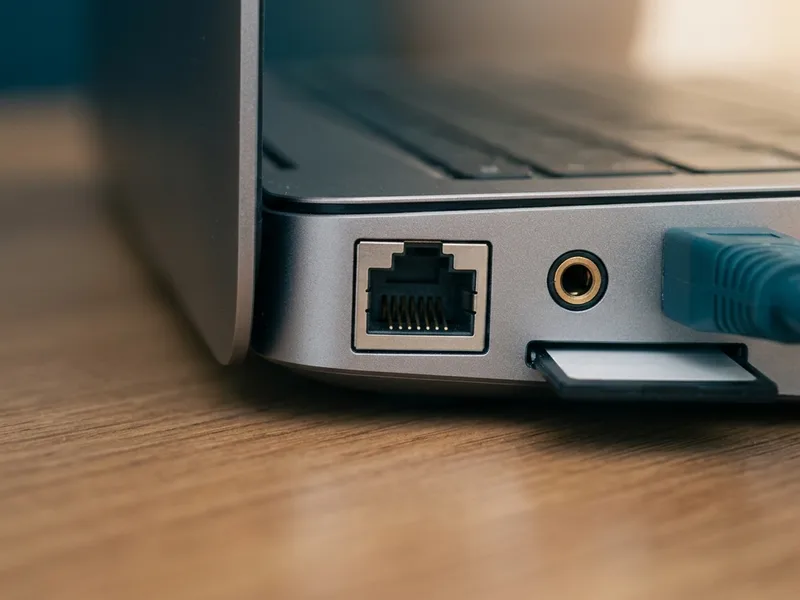 Ethernet, audio en de SD-sleuf: de rustige werkpaarden