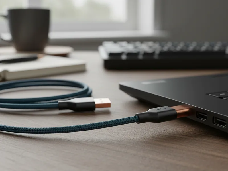 Stap 2: de kabel die alleen USB doet